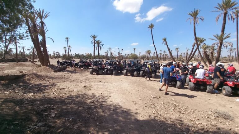 QUAD DANS LA PALMERAIE DE MARRAKECH